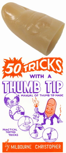 MAGICIAN'S THUMB TIP WITH BOOK