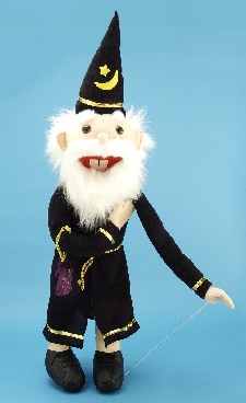 THE WIZARD - PERFORMING MAGIC PUPPET