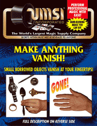 MAKE ANYTHING VANISH