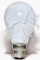 EXPLODING LIGHT BULB