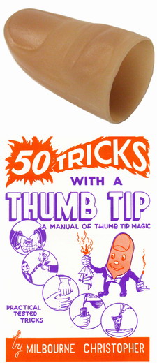 EXTRA EXTRA LARGE THUMB TIP WITH BOOK  (XXL)