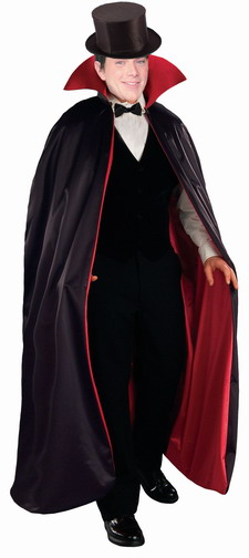 MAGICIAN'S CAPE 56 INCH SUPER DELUXE PRO QUALITY SATIN