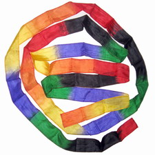 RAINBOW STREAMER PRODUCTION SILK - SIXTEEN FEET