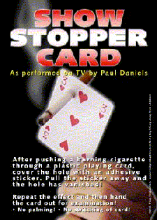 SHOW STOPPER CARD