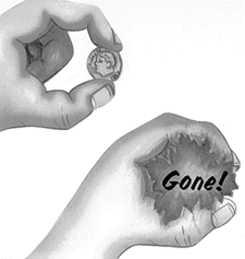 DISAPPEARING PENNY and DIME